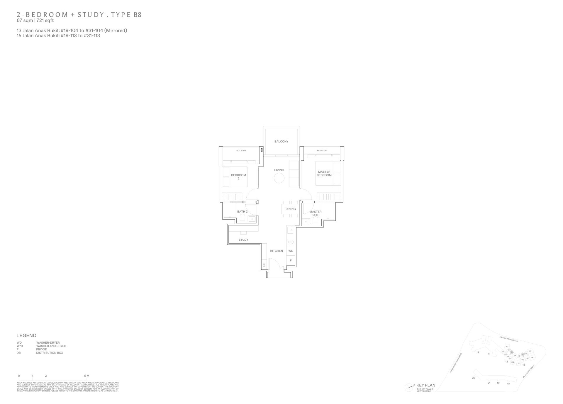 The Reserve Residences floorplan